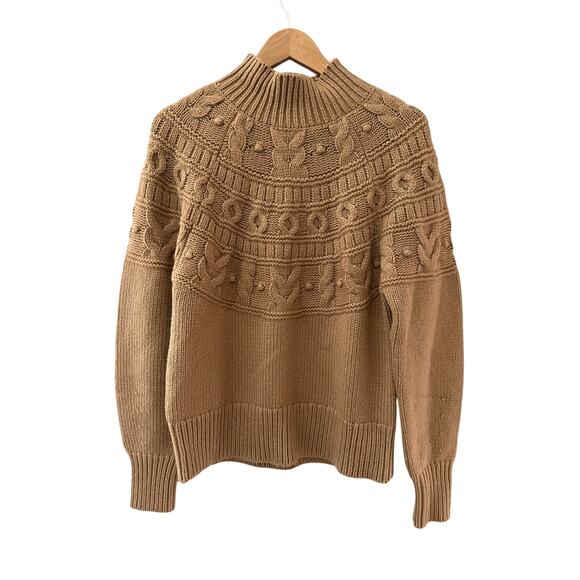 Banana Republic Preppy Couronne Sweater Beige Size Small - Picture 5 of 10